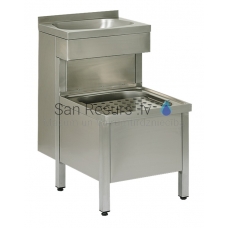 SANELA stainless steel sink SLVN 02EB