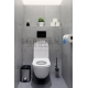 SANELA toilet brush with stainless steel holder SLZD 24N