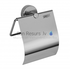 SANELA stainless steel toilet paper holder, glossy surface