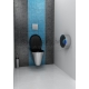 SANELA toilet flushing unit with Piezo button SLW 01PB