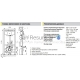 SANELA toilet flushing unit set SLW 10PA