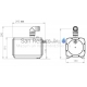 SFA sanitary sewege pump for shower SANIFLOOR 3
