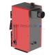 SOKOL wood heating boiler SE MAX II 35kW with horizontal heat exchanger