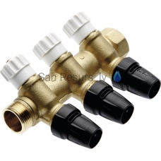 TECElogo manifold, shut-off 3/4