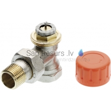 TECElogo thermostat valve body corner type 1/2“ IS х 1/2“ VS 10 bar 120°C