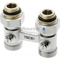 TECElogo two-pipe valve block for HC 1/2