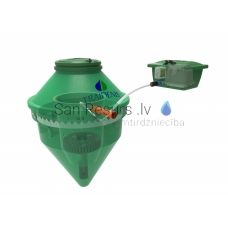 Traidenis NV - 1 (0,8m3/d līdz 6 cilv.) +B удленнитель, очистное сооружение бытовых сточных вод, био септик, био канализация