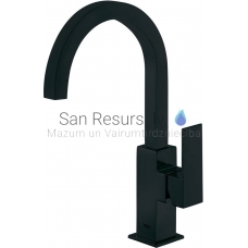 TRES CUADRO sink faucet, black matt