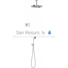TRES CLASIC RETRO SHOWER Electronic shower set with built-in thermostat SHOWER TECHNOLOGY, Chromium