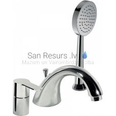 BM-TRES Single lever bath rim faucet, Chromium