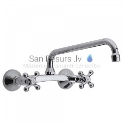 Wall mounted mixers