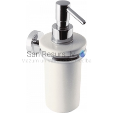 TRES LOFT Ceramic wall-mounted soap dispenser, Chrome