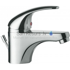 TRES MONOTRES 2000 Ecologically efficient single lever Sink faucet, Chromium