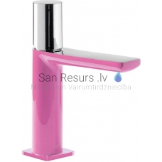 TRES LOFT sink faucet, Fuchsin (pink) Chromium
