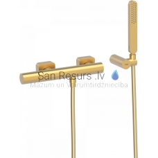 TRES LOFT shower faucet, gold matt
