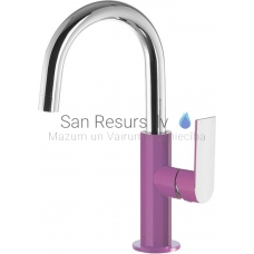 TRES LOFT sink faucet, Violet Chromium