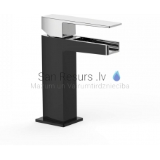 TRES SLIM sink faucet, black Chromium