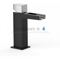 TRES SLIM sink faucet, black Chromium