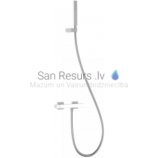TRES SLIM shower faucet, white Chromium