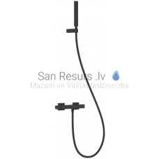 TRES SLIM shower faucet, black matt