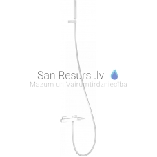 TRES SLIM shower/bath faucet, white matt