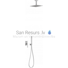 TRES SLIM built-in shower faucet with shower set, Chromium