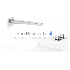 TRES SLIM Single-lever wall-mounted faucet, Chromium