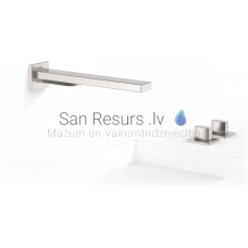 TRES SLIM Single-lever wall-mounted faucet, Steel