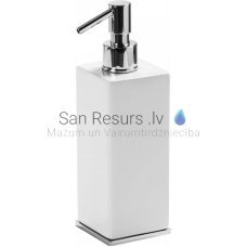 TRES SLIM Ceramic countertop soap dispenser, Chrome