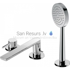 TRES ALPLUS Single lever bath rim faucet ALPLUS, Chromium