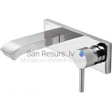 TRES ALPLUS Single-lever wall-mounted faucet, Chromium
