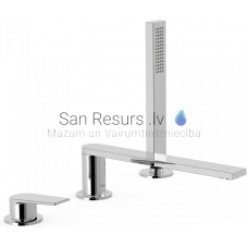 TRES PROJECT Single lever bath rim faucet, Chromium
