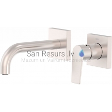 TRES PROJECT Single-lever wall-mounted faucet, Steel