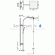 TRES TRESMOSTATIC dušas jaucējkrāns ar termostatu, dušas komplekts-sistēma, balts matēts