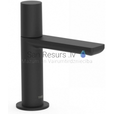 TRES PROJECT Washbasin faucet for one water, black matt
