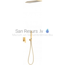 TRES PROJECT built-in shower faucet with shower set, gold matt