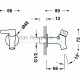 TRES BASE Washbasin faucet for one water, Chromium