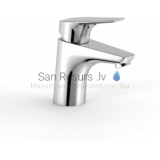 TRES CANIGÓ Ecologically efficient single lever sink faucet, Chromium