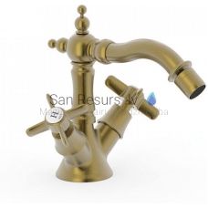 TRES CLASIC RETRO bidet faucet, Antique brass, cooper matt