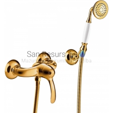TRES CLASIC RETRO shower faucet, gold