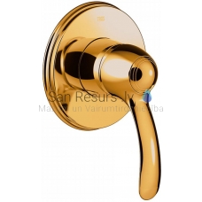 TRES CLASIC RETRO built-in sink faucet (1 channel), gold