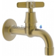 TRES CLASIC RETRO Wall faucet, Antique brass, cooper matt