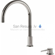TRES STUDY Console sink faucet with one lever, Steel