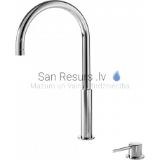 TRES STUDY Console sink faucet with one lever, Chromium