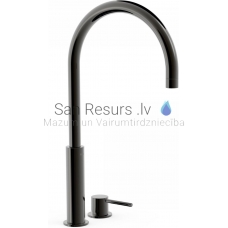 TRES STUDY Console sink faucet with one lever, Metallic black