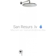 TRES STUDY built-in shower faucet with shower set, Chromium