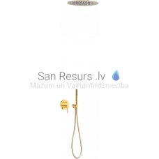 TRES STUDY built-in shower faucet with shower set, gold