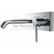 TRES STUDY Single-lever wall-mounted faucet, Chromium