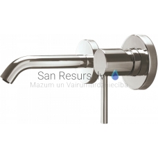 TRES STUDY Single-lever wall-mounted faucet, Steel