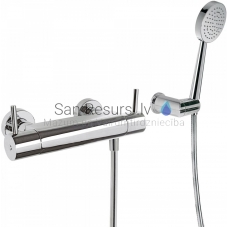 TRES TRESMOSTATIC Shower faucet with thermostat, Chromium